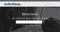 Desktop Screenshot of bereviews.com